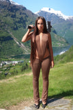 BROWN V JUMPSUIT