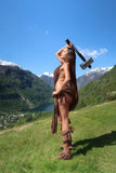 BROWN SPARTA DRESS
