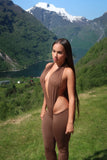 BROWN V JUMPSUIT