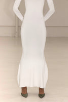 WHITE BIOHAZARD DRESS