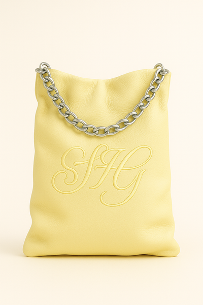 YELLOW STG HOBO BAG