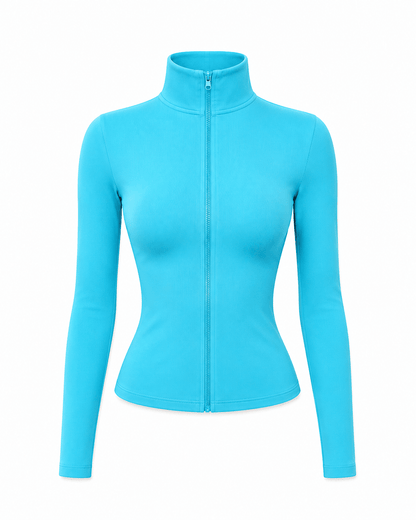 AQUAMARINE ZIP JACKET - SWEET TALK