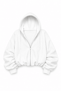 DOUBLE BLANK HOODIE