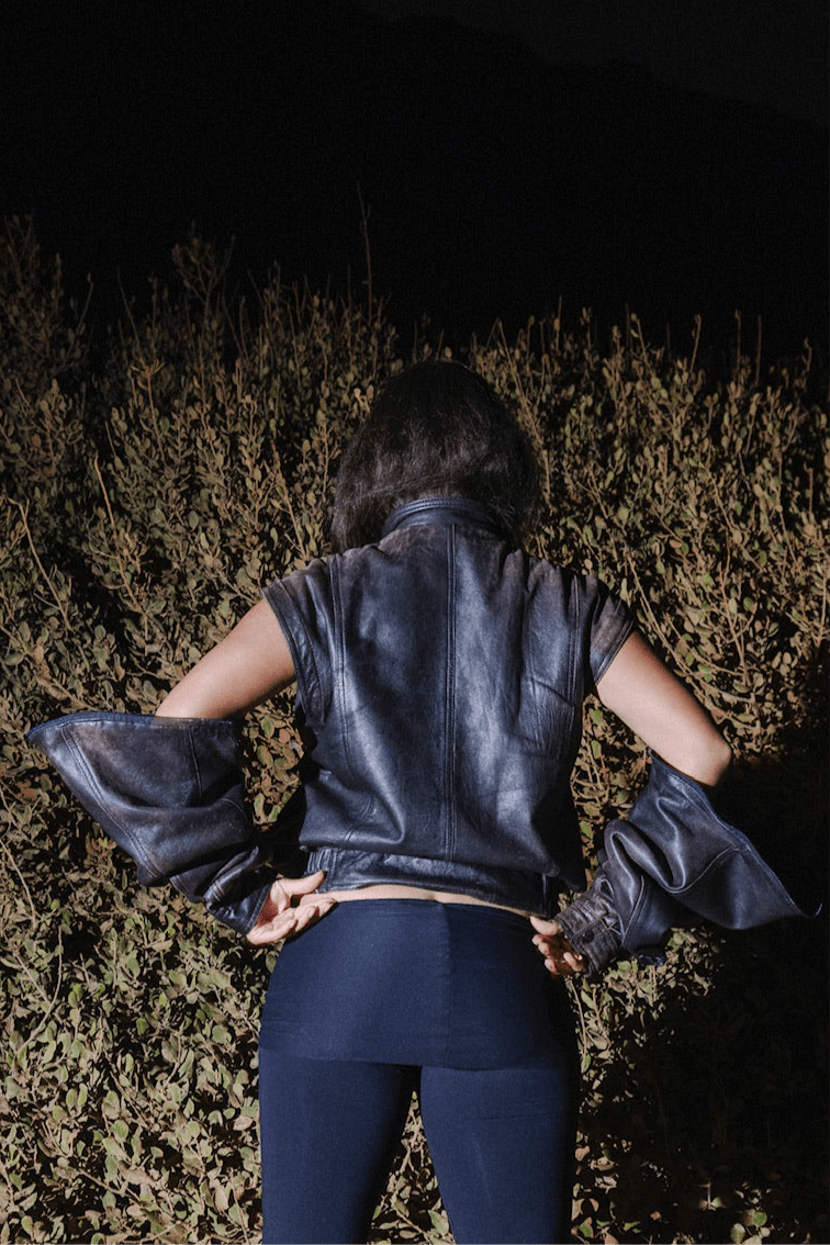 ONYX LEATHER JACKET - SWEET TALK