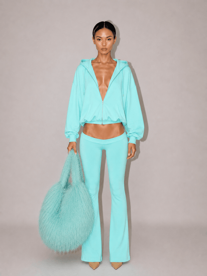 ULTRA LOW WAIST AQUAMARINE LEGGING - SWEET TALK