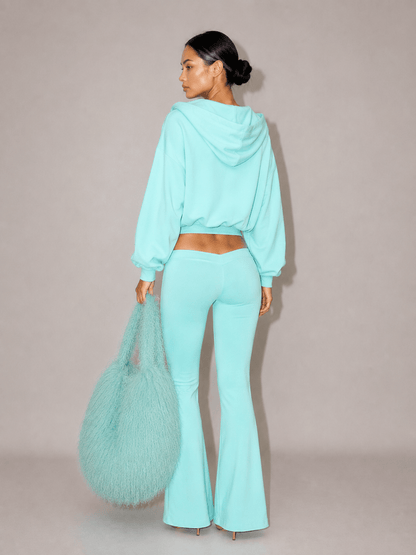 ULTRA LOW WAIST AQUAMARINE LEGGING - SWEET TALK