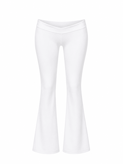 ULTRA LOW WAIST WHITE LEGGING - SWEET TALK
