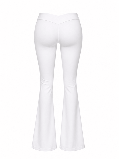 ULTRA LOW WAIST WHITE LEGGING - SWEET TALK