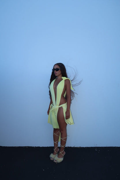 YELLOW NYMPH DRESS - SWEET TALK